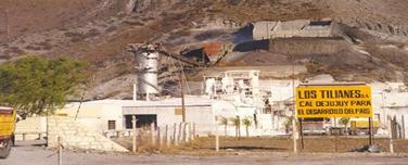 Imagen de la entrada de la Empresa en Volcan - Pcia de Jujuy